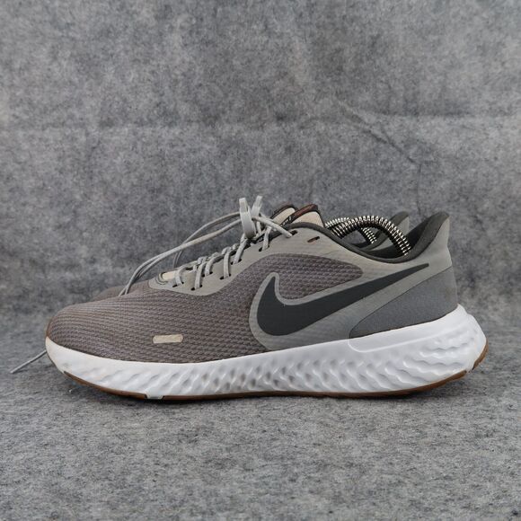 Nike Shoes Men 8.5 Athletic Sneaker Revolution Running Trainer Active Sport Grey - Picture 4 of 13